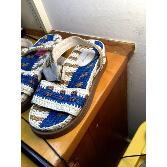 Whimsigoth heritage old money women’s platform, free people, sandals size 11 - Picture 2 of 3